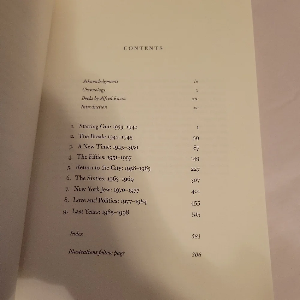 Alfred Kazin's Journals Book